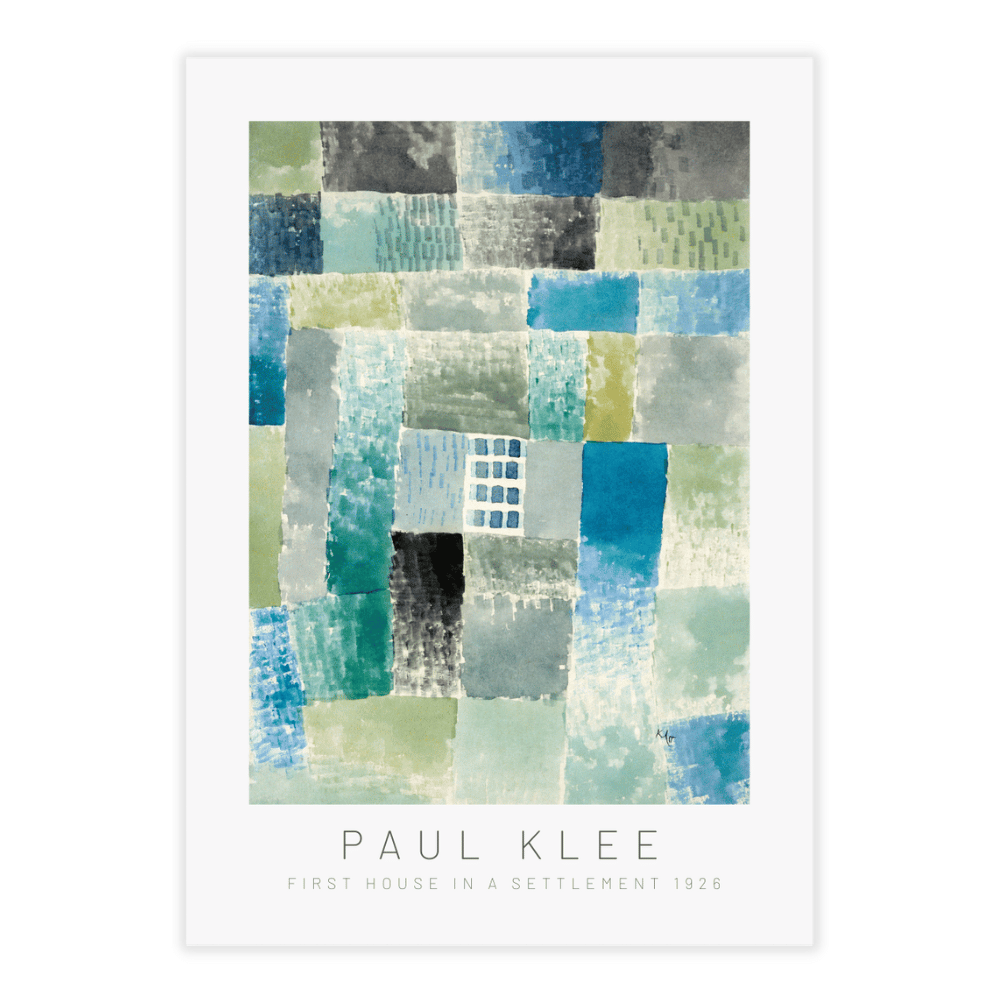 Paul Klee First house in a settlement (1926)