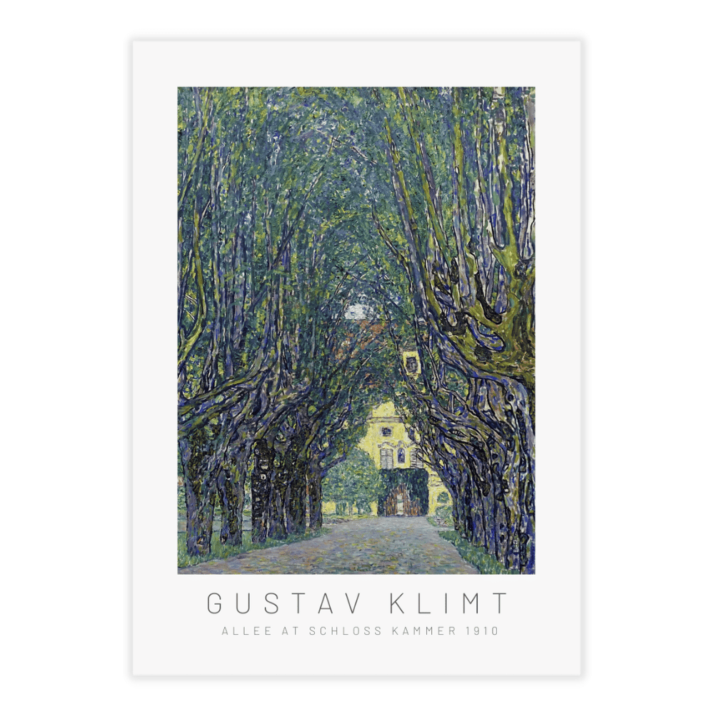 Gustav Klimt Allee at Schloss Kammer (1910)