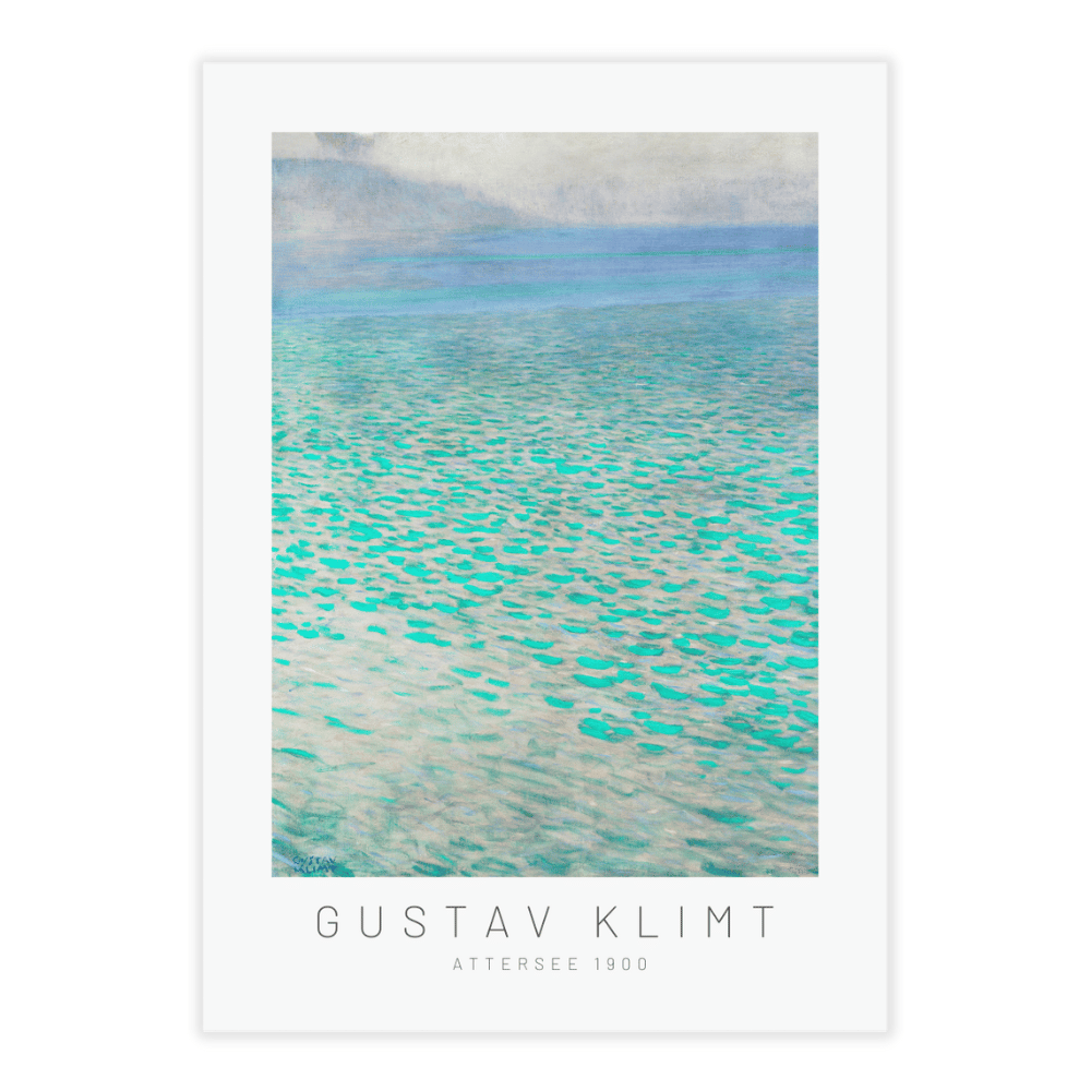 Gustav Klimt Attersee (1900)