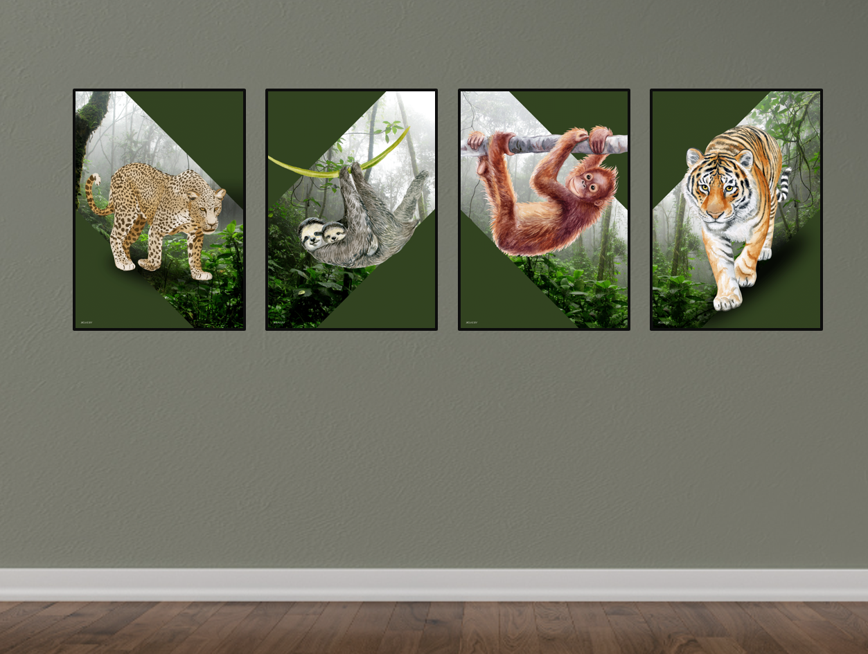Vilsas dyreserie. Jungledyr: Dovendyr