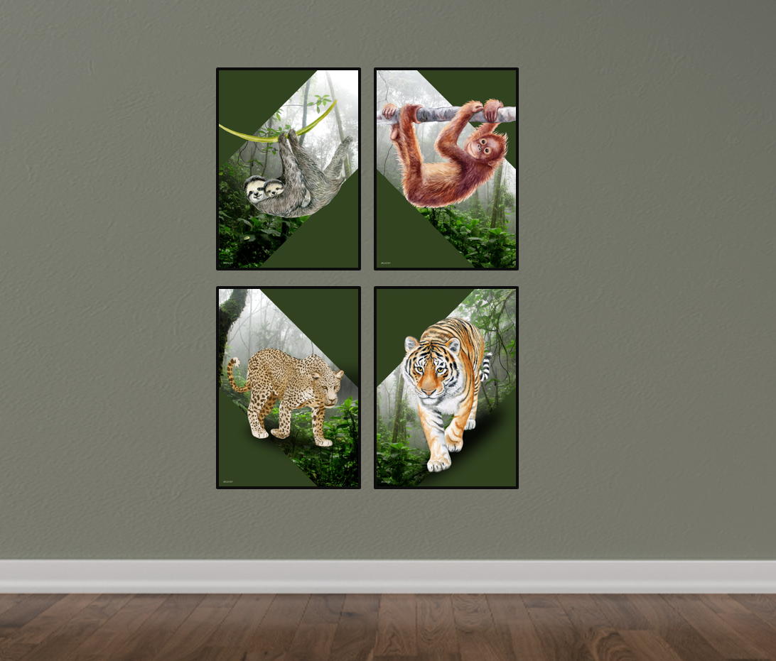 Vilsas dyreserie. Jungledyr: Tiger