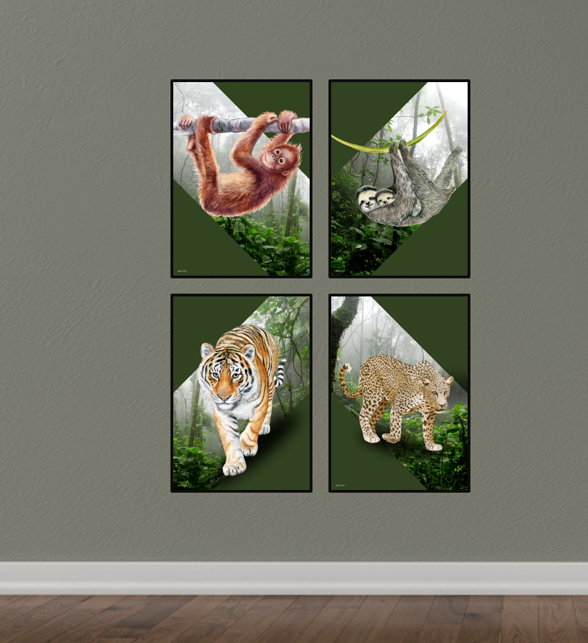 Vilsas dyreserie. Jungledyr: Tiger