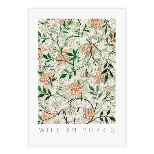 William Morris plakat jasmine med blomster